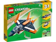 Nadzvukové prúdové lietadlo LEGO Creator 31126