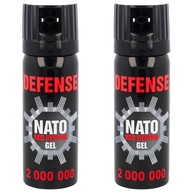 Pepřový sprej gél Nato Defense 50 ml 2 kusy