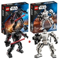 LEGO Star Wars 75368 Darth Vader Mech + klonové klony Stormtrooper Mech