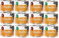 Smilla 12x200g mix príchutí mokré krmivo pre mačky - hydina, hovädzie mäso, kačica