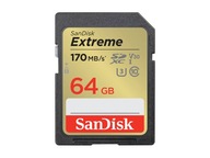 Pamäťová karta SANDISK Extreme SDXC 64GB