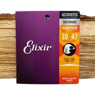 Elixír NanoWeb 80/20 Bronz Extra Light 10-47