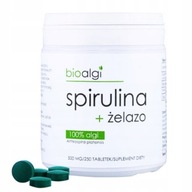 Spirulina Bioriasy Spirulina + železo BIOALGAE 250 ks