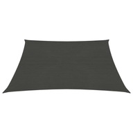 vidaXL Shade Sail 160 g/m² Antracit 3x3 m HDPE