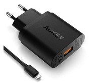 _AUKEY PA-T9 1x USB Quick Charge 3.0 3A nabíjačka_