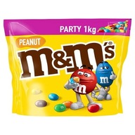 M&M's Arašidové dražé cukríky s orechmi Orech XXL 1kg z Nemecka