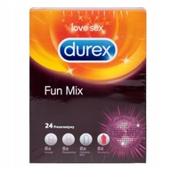 Durex fun mix sada kondómov 24 ks