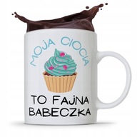 HRNÍČKOVÝ DARČEK PRE TETU JE COOL CUPPY s potlačou a fotkou