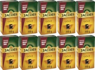 Jacobs Gold mletá káva 250g x 10 kusov