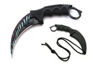 Nôž Karambit CS:GO Fade Rainbow Counter Strike