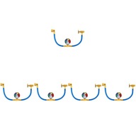 Meradlá chladiva autoklimatizácie 5 ks