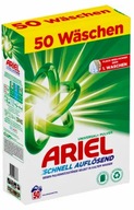 Ariel Universal+ prací prášok na univerzálne tkaniny, 50 praní, 3 kg