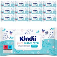 KINDII PURE WATER 99% vlhčené obrúsky 720 ks