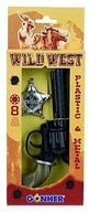 Kovbojský revolver + odznak GONHER 204/0