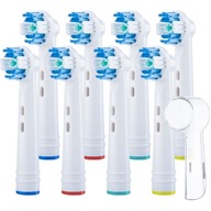 8x BRAUN ORAL-B 3D NÁPLNE ZUBNÝCH Kefiek + OBAL