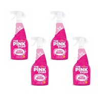 4x PINK STUFF Oxi Stain odstraňovač škvŕn v spreji 500ml