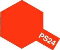 PS-24 Fluo Orange sprejová lexanová farba Tamiya 86024