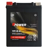 BPower Excellent AGM YP15-4 12V 13Ah 250A YTX14AH