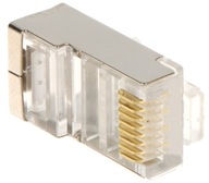 MODULÁRNA tienená zástrčka RJ45/C6-EKRAN*P100