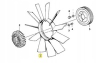 KOLESO VENTILÁTORA RADIATORA BMW E36 E46 E12 E28 E39