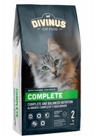 DIVINUS CAT KOMPLET PRE MAČKY SUCHÉ KRMIVO PRE DOSPELÉ MAČKY 2KG