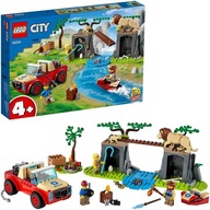 LEGO CITY 60301 ZÁCHRANA DIVOČEJ ZVERY V TERÉNE (BLOKY)