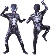 VENOM MARVEL SUIT PROM KOSTUM 116-122