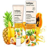 Enzymatický peelingový peeling na tvár s 3 enzýmami 40 ml TOŁPA