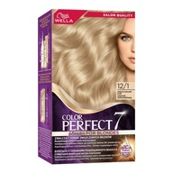 Wella Color Perfect 7 farba na vlasy 12/1 popolavá ultra svetlá blond 50 ml