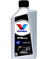 VALVOLINE SynPower 4T 10W50 1L MOTOCYKEL MA-2