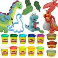 PLAY-DOH CASTRY SET DINOSAURS 13TUB PRÍSLUŠENSTVO