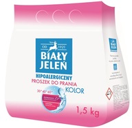 Biały Jeleń prací prášok COLOR 1,5kg Hypoalergénny