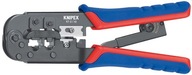 Knipex 97 51 10 Lisovacie kliešte CLAMP TWISTED PLUG RJ45 RJ11 RJ12