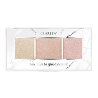 Claresa Too Glam To Give A Damn Highlighter Palette 12 Golden Glow, 12,5 g