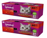 Whiskas Classic Jedlá v omáčke 80x85g