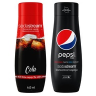 SODASTREAM Koncentrát set príchuť COLA + PEPSI MAX