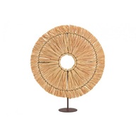 Dekorácia z morskej trávy stojaca BOHO SUN, 36 cm