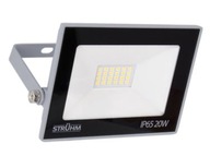 STRUHM Halogénový LED reflektor KROMA 20W IP65, neutrálna šedá