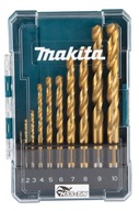 Sada vrtákov do kovu Makita D-72849 HSS-TiN