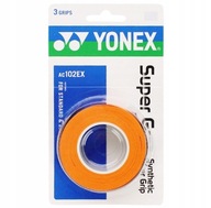 Tenisové obaly Yonex Super Grap 3P oranžové