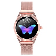 Dámske hodinky SMARTWATCH pulzné kroky SMS FB CYKL