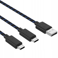 3M USB-C DVOJITÝ NABÍJACÍ KÁBEL, BRAINED PS5