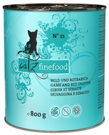 Catz Finefood N.21 Zverina a okúnik 800g