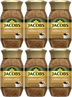 Jacobs Cronat Gold instantná káva 200g x 6 ks