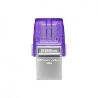 Kingston Pendrive DT MicroDuo 3C G3 256GB US+USB-C