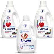 LOVELA Hypoalergénna mliečna farba Biela 3x 1,45l