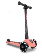 Scoot and Ride Highwaykick 3 LED Scooter Peach