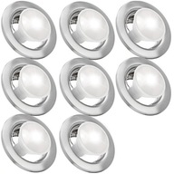 8x LED STROPNÁ LAMPA + HALOGÉN GU10