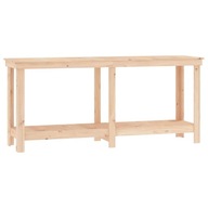 Pracovný stôl, 180x50x80 cm, masívna borovica