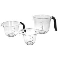 Kuchynské odmerky s rúčkami, 3 ks Onyx KitchenAid